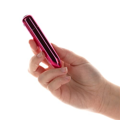 BMS56516bulletpointvibratorusbrechargeablepinkbulkhand