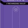POWER BULLET ESSENTIAL 3.5IN RECHARGEABLE PURPLE