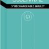 POWER BULLET ESSENTIAL 3.5IN RECHARGEABLE TEAL
