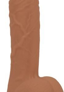 ADDICTION 100% SILICONE STEVEN 7.5IN CARAMEL