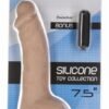 ADDICTION 100% SILICONE BRAD 7.5 BEIGE "