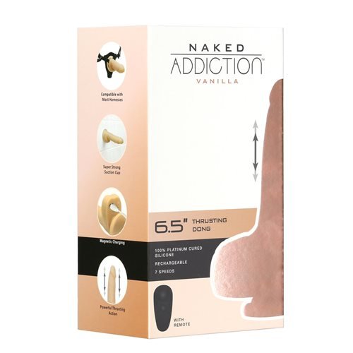 BMS88625addiction6pt5inthrustingdongwremotevanillapkgfront2