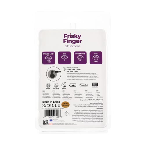 BMS99115friskyfingerrechargeablevibratorpurplepkg2