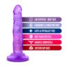 NATURALLY YOURS 5 MINI COCK PURPLE "
