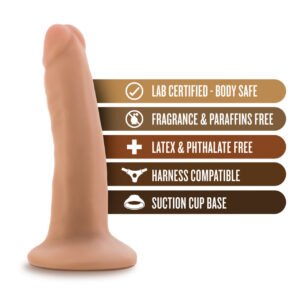 DR SKIN 5.5 COCK W/ SUCTION CUP VANILLA "