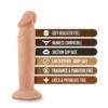 DR SKIN DR SMALL 6IN DILDO VANILLA