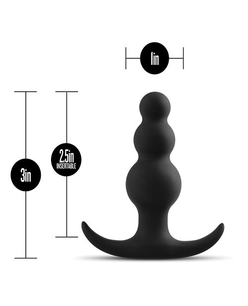BN18515blackanalbeadedplug4