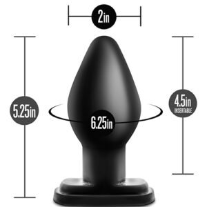 ANAL ADVENTURES XL PLUG BLACK