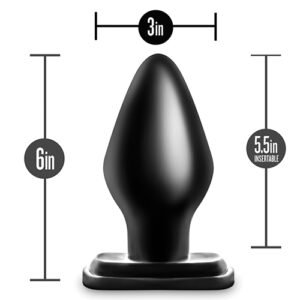ANAL ADVENTURES XXL PLUG BLACK