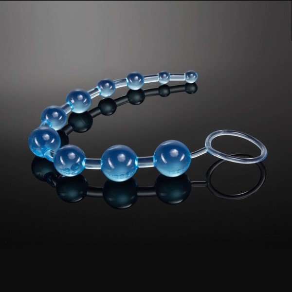 BN23162blueanalbeadsbulkblackbackground