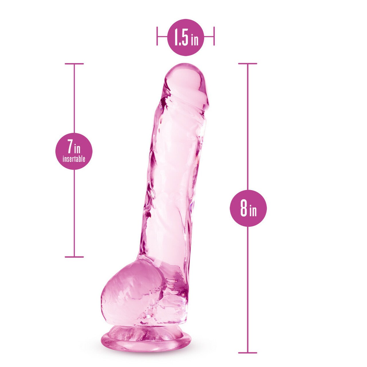 BN51500naturallyyours8inpinkdildo6