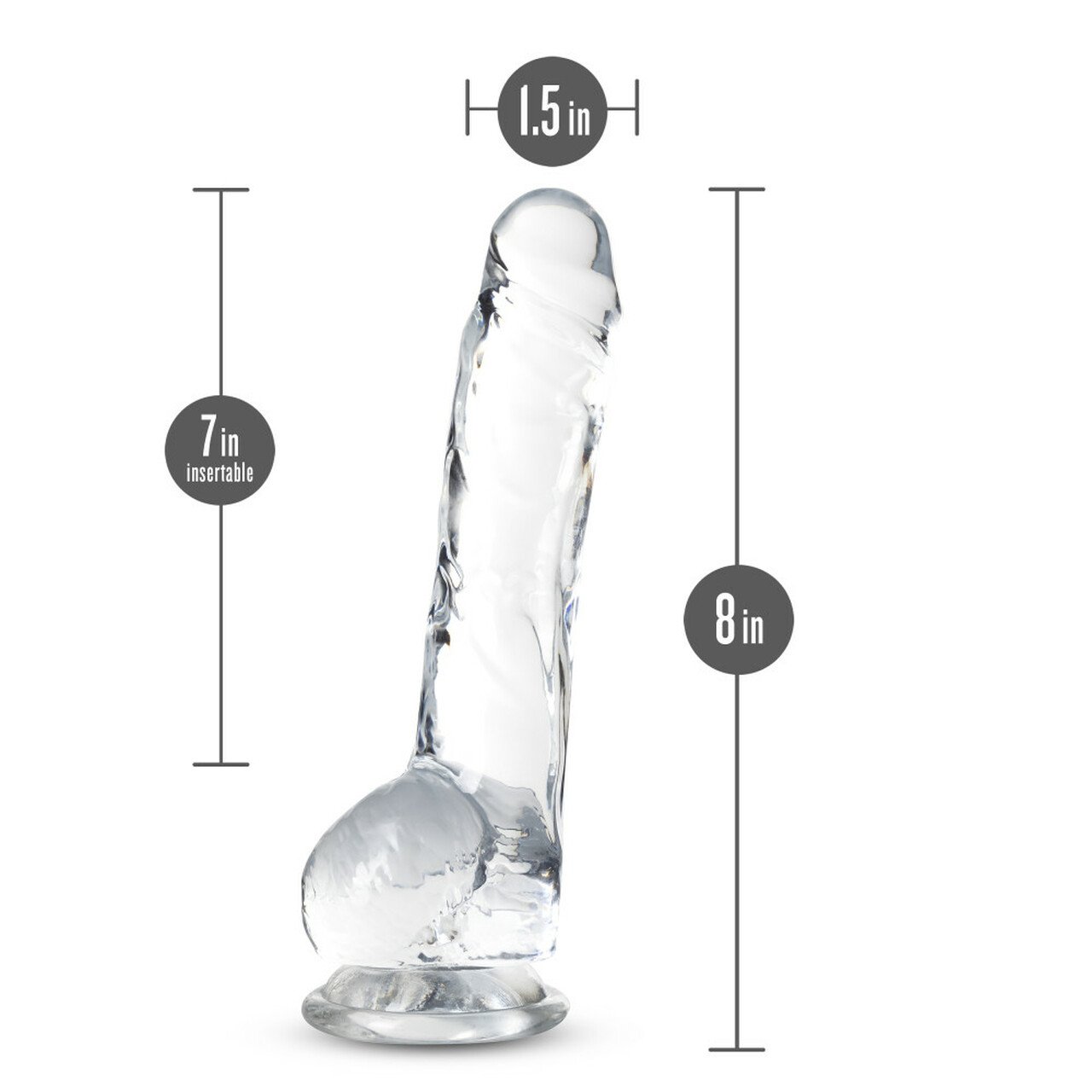BN51509naturallyyours8incleardildo6