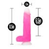 (WD) NEO ELITE ROXY 8 GYRATIN DILDO PINK "