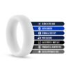PERFORMANCE SILICONE GLO COCK RING WHITE GLOW