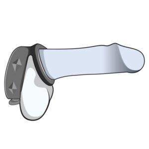 PERFORMANCE VS7 SILICONE COCK & BALL STRAP LARGE