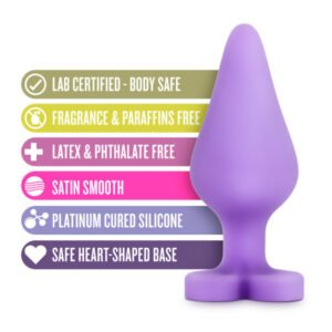 NAUGHTIER CANDY HEARTS FUCK ME PURPLE