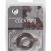 ELASTOMER COCK RING BLACK