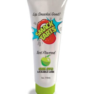 SMACK TARTS LICKABLE LUBE SOUR GREEN APPLE 4 OZ