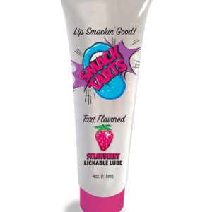 SMACK TARTS LICKABLE LUBE SOUR STRAWBERRY 4 OZ