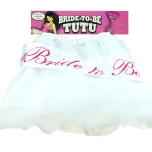 BRIDE TO BE TUTU WHITE