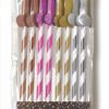 GLITTERATI STRAWS TALL