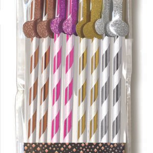 GLITTERATI STRAWS TALL