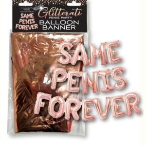 GLITTERATI SAME PENIS BALLOON TOPPER