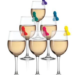 SUPER FUN PENIS SILICONE DRINK MARKERS