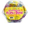 FLICK A DICK FIDGET TOY 24PC FISHBOWL