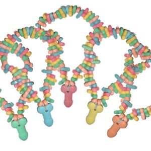 CANDY PENIS NECKLACE DISPLAY 24PC