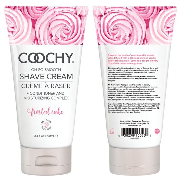 CE100303coochyshavecreamfrostedcake3pt4oz3