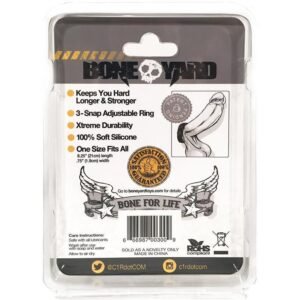 BONEYARD COCK STRAP BLACK