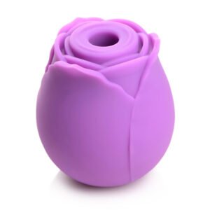 GOSSIP ROSE 10X SILICONE CLIT SUCTION STIMULATOR VIOLET