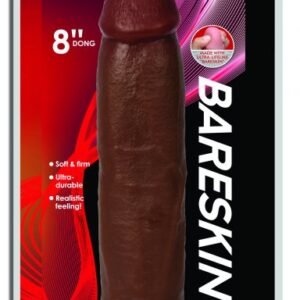 JOCK BARESKIN 8IN LATTE DILDO