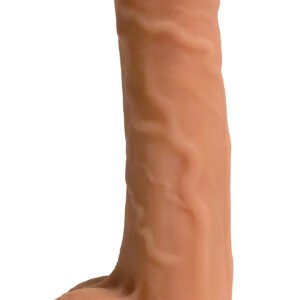 EASY RIDERS 9IN DUAL DENSITY SILICONE DONG W/ BALLS