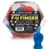 F-U FINGER FLICKER FIDGET TOY FISHBOWL 24 PCS