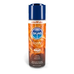 SKINS SALTED CARAMEL WATER BASED LUBE 4.4 FL OZ