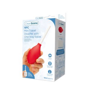 CLEANSCENE MINI TRAVEL DOUCHE W/ ONE WAY VALVE