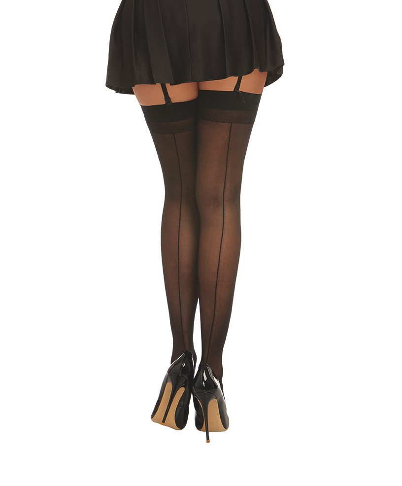 DG0007BKthighhighstockingsblackbacknew