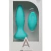 (D) A-PLAY VIBE ADVENTUROUS AN PLUG RECHARGEABLE W/ REMOTE TEAL