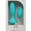(D) A-PLAY RIMMER EXPERIENCED PLUG RECHARGEABLE W/ REMOTE TEAL