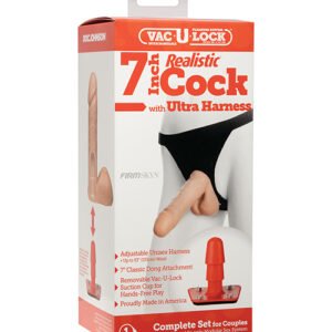 ULTRA HARNESS 2 & PLUG W/7IN COCK BX