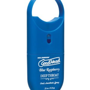 GOODHEAD DEEP THROAT SPRAY TO GO BLUE RASPBERRY