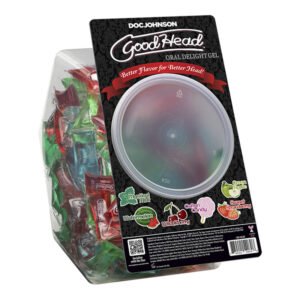 GOODHEAD ORAL DELIGHT GEL ASST 216PC FISHBOWL