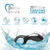 DOCTOR LOVE ZINGER+ VIBRATING RECHARGEABLE COCK RING BLACK