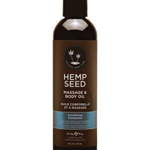 HEMP SEED MASSAGE OIL SUNSATIONAL 8 OZ