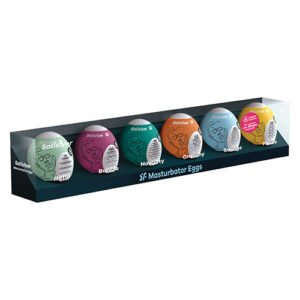 SATISFYER MASTURBATOR EGG 6PC SET (NET)