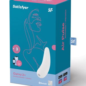 SATISFYER CURVY 2+ WHITE W/ APP (NET)