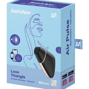 SATISFYER LOVE TRIANGLE BLA W/ APP (NET)
