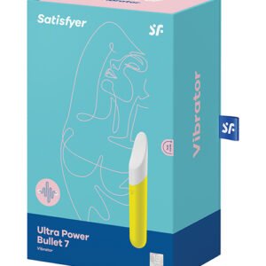 SATISFYER ULTRA POWER BULLET 7 GLIDER YELLOW (NET)